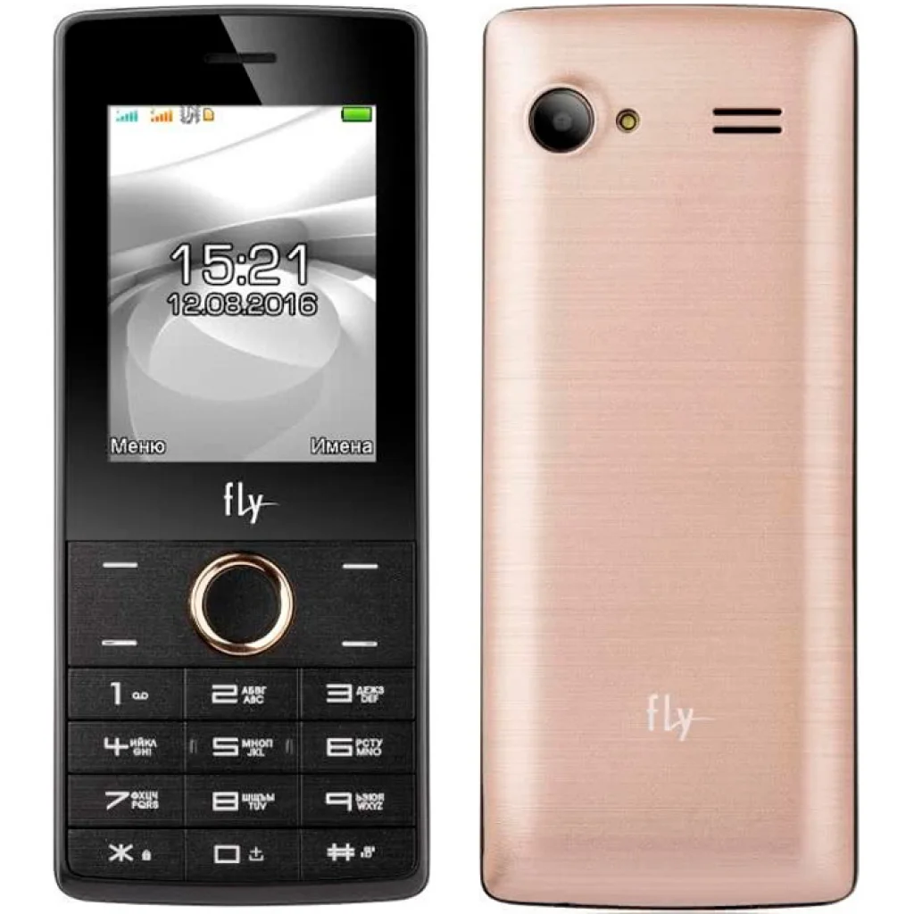 Мобільний телефон Fly FF244 Dual Sim Champagne Gold UA