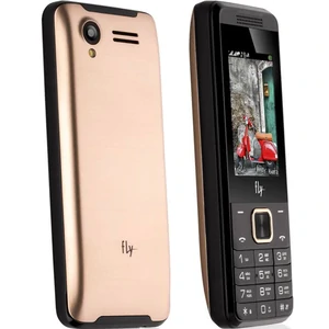 Телефон Fly FF245 Dual Sim Champagne Gold UA
