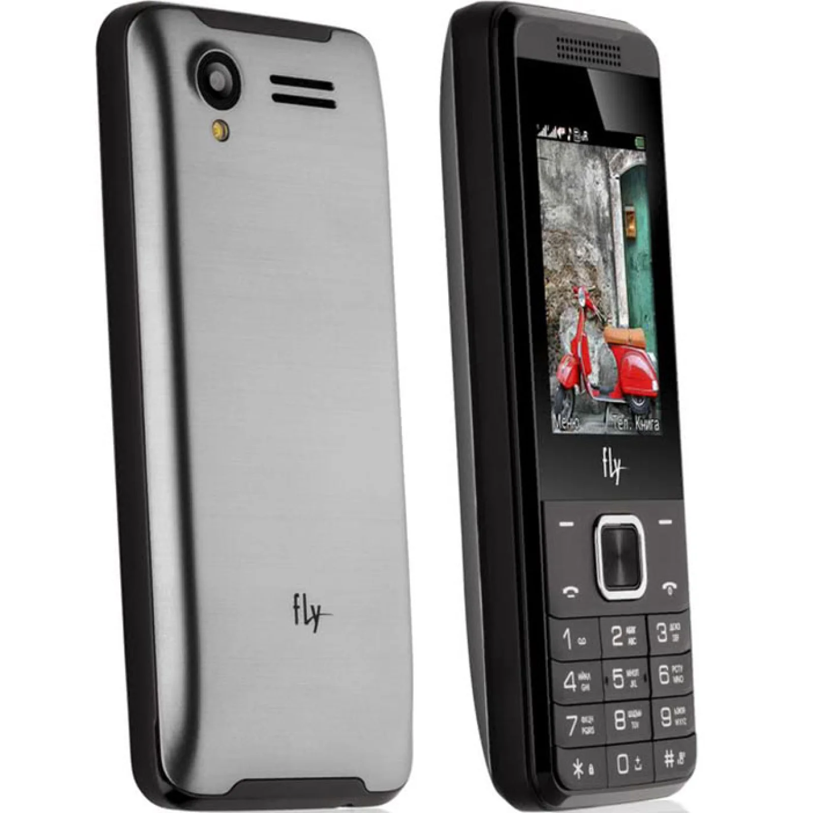 Мобильный телефон Fly FF245 Dual Sim Dark Grey UA