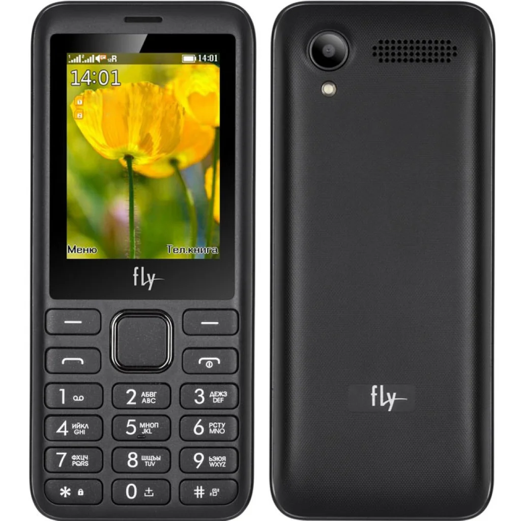 Мобільний телефон Fly FF249 Dual Sim Black UA