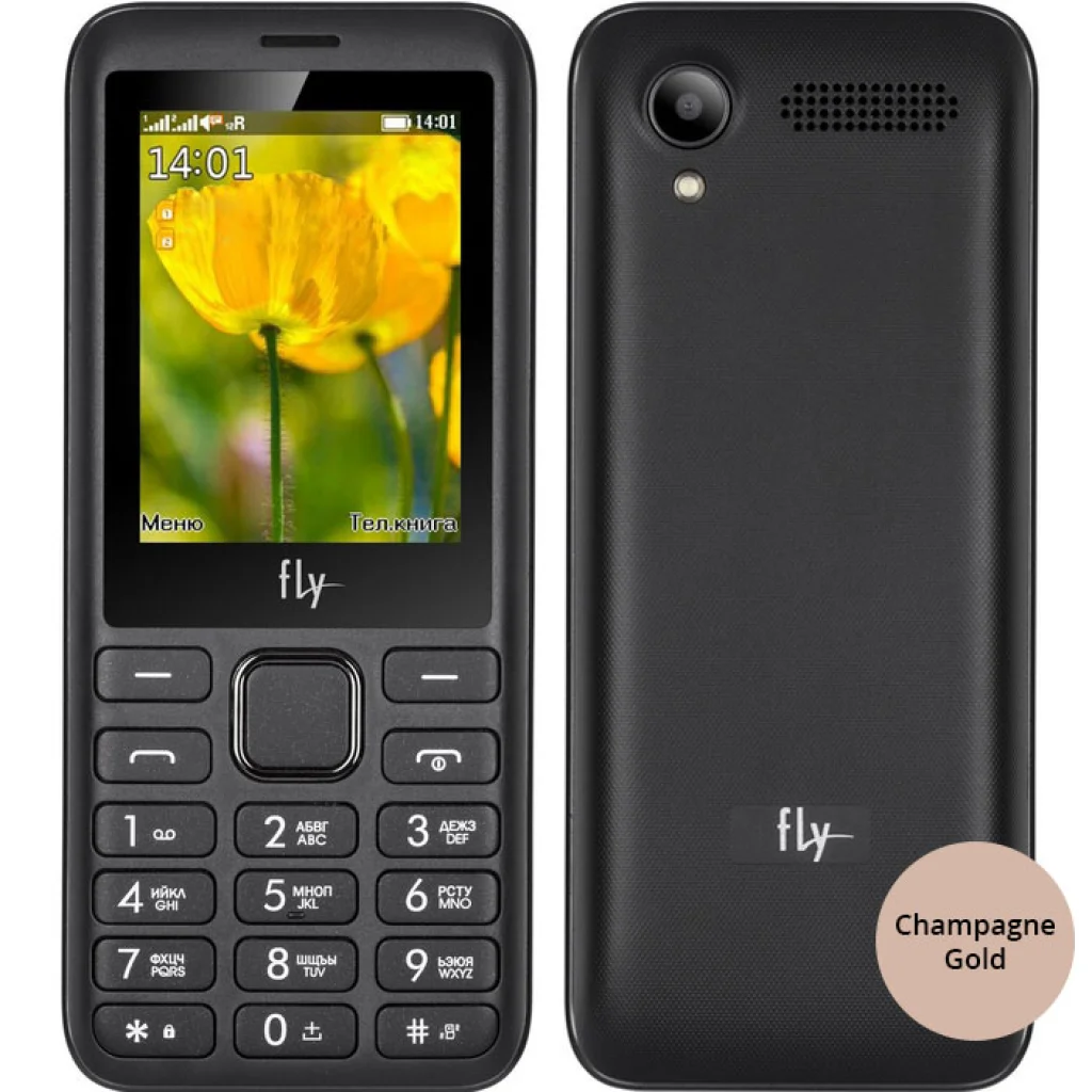Мобільний телефон Fly FF249 Dual Sim Champagne Gold UA