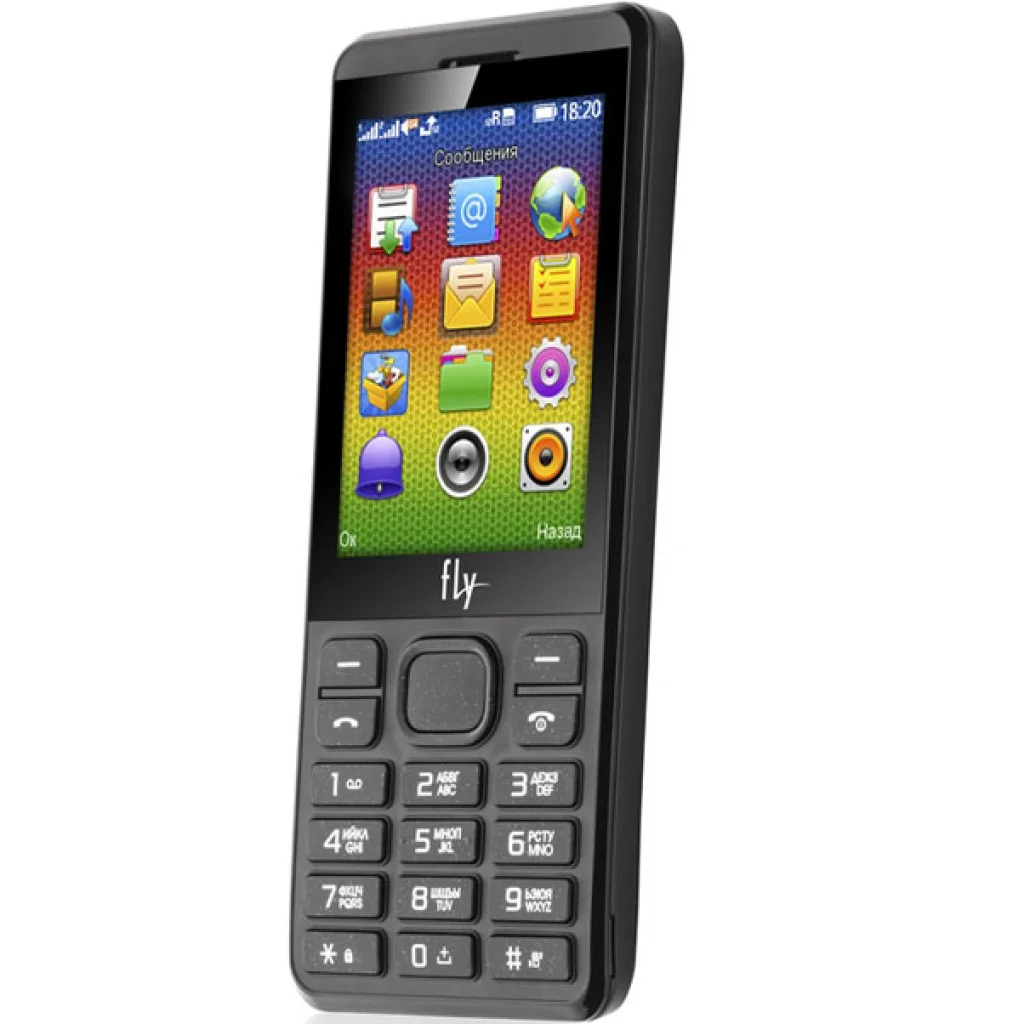 Мобільний телефон Fly FF281 Dual Sim Dark Grey UA