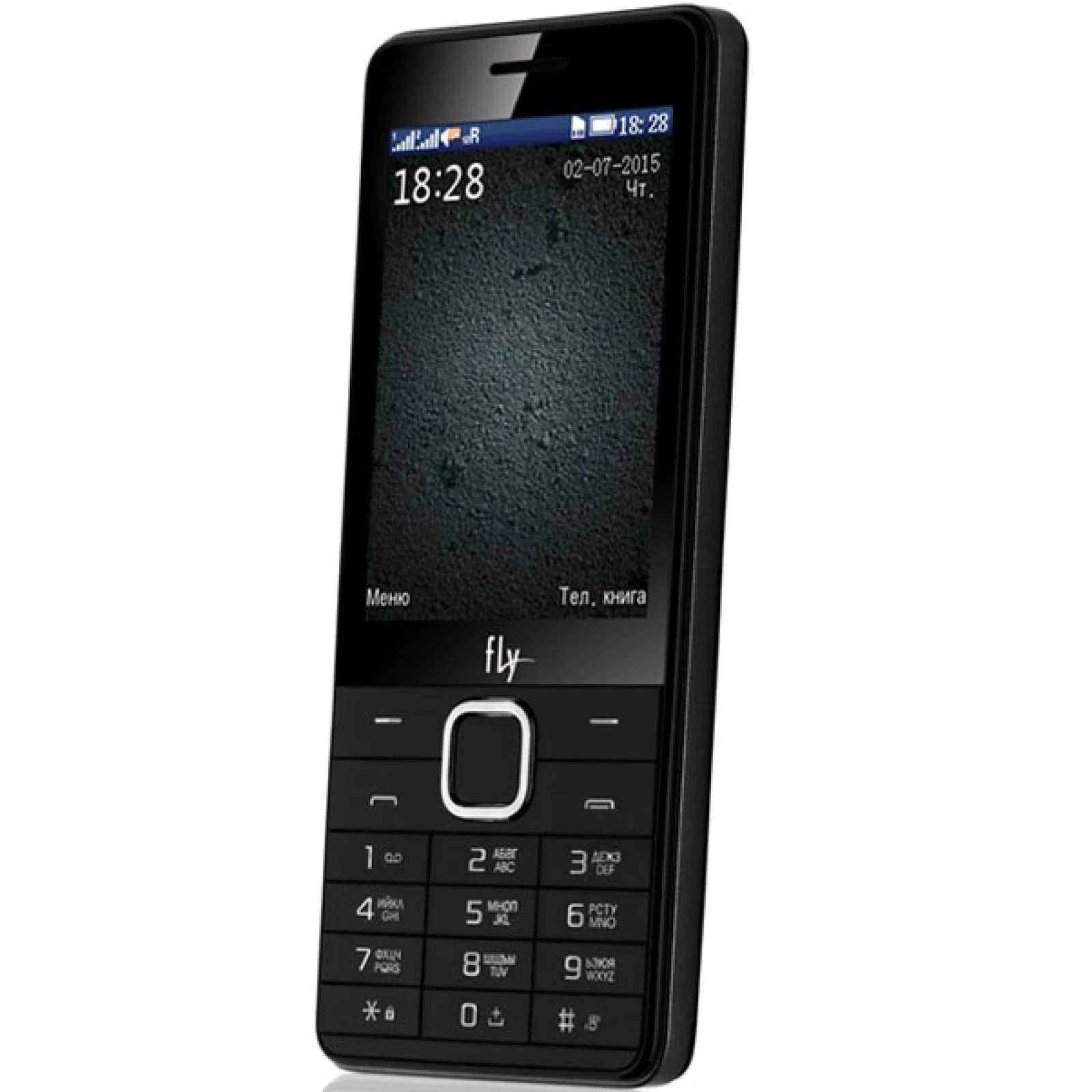 Мобільний телефон Fly FF301 Dual Sim Black UA