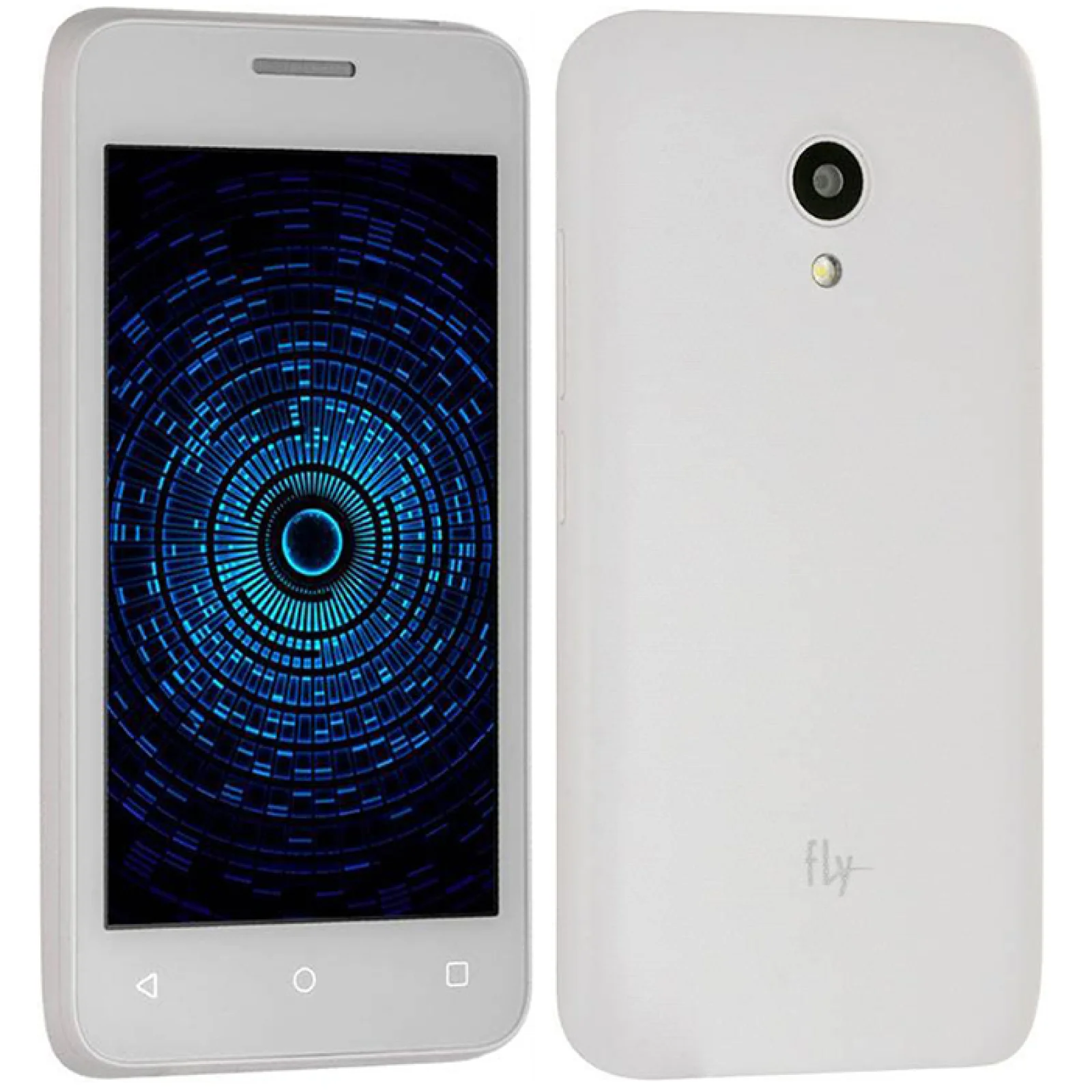 Смартфон Fly FS407 Stratus 6 Dual Sim White UA