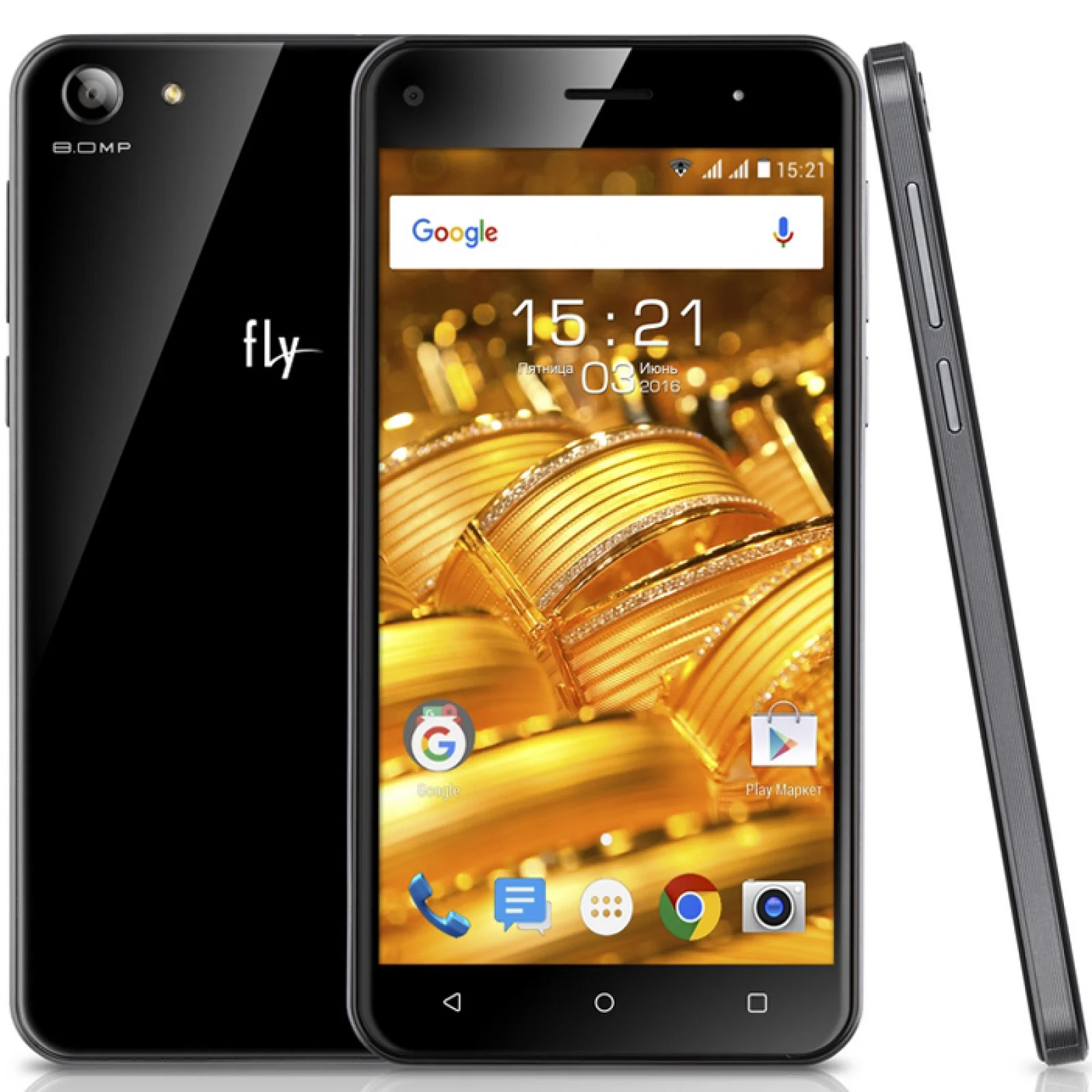 Смартфон Fly FS507 Cirrus 4 Dual Sim Black UA