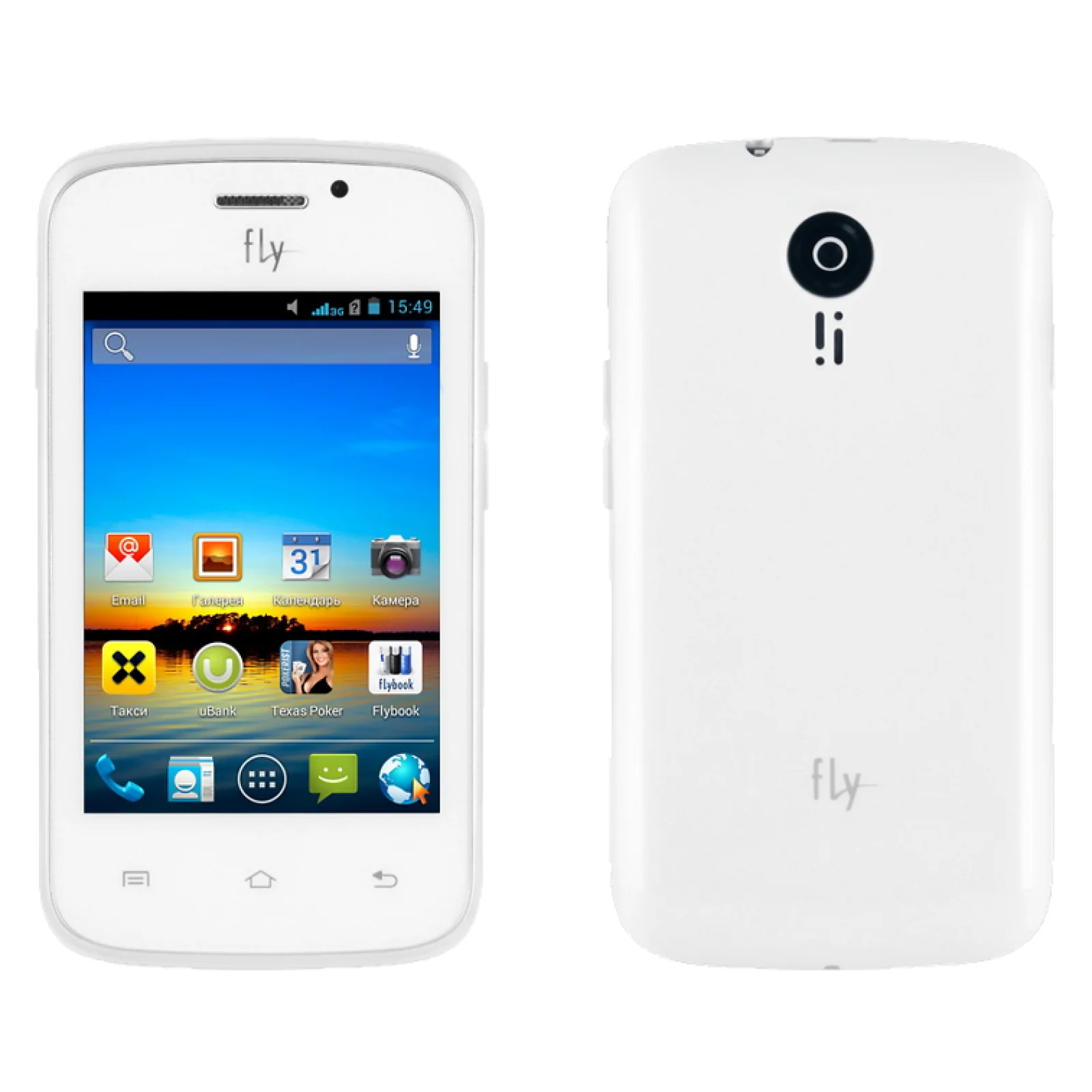 Смартфон FLY IQ239 ERA Nano 2 Dual Sim White UA