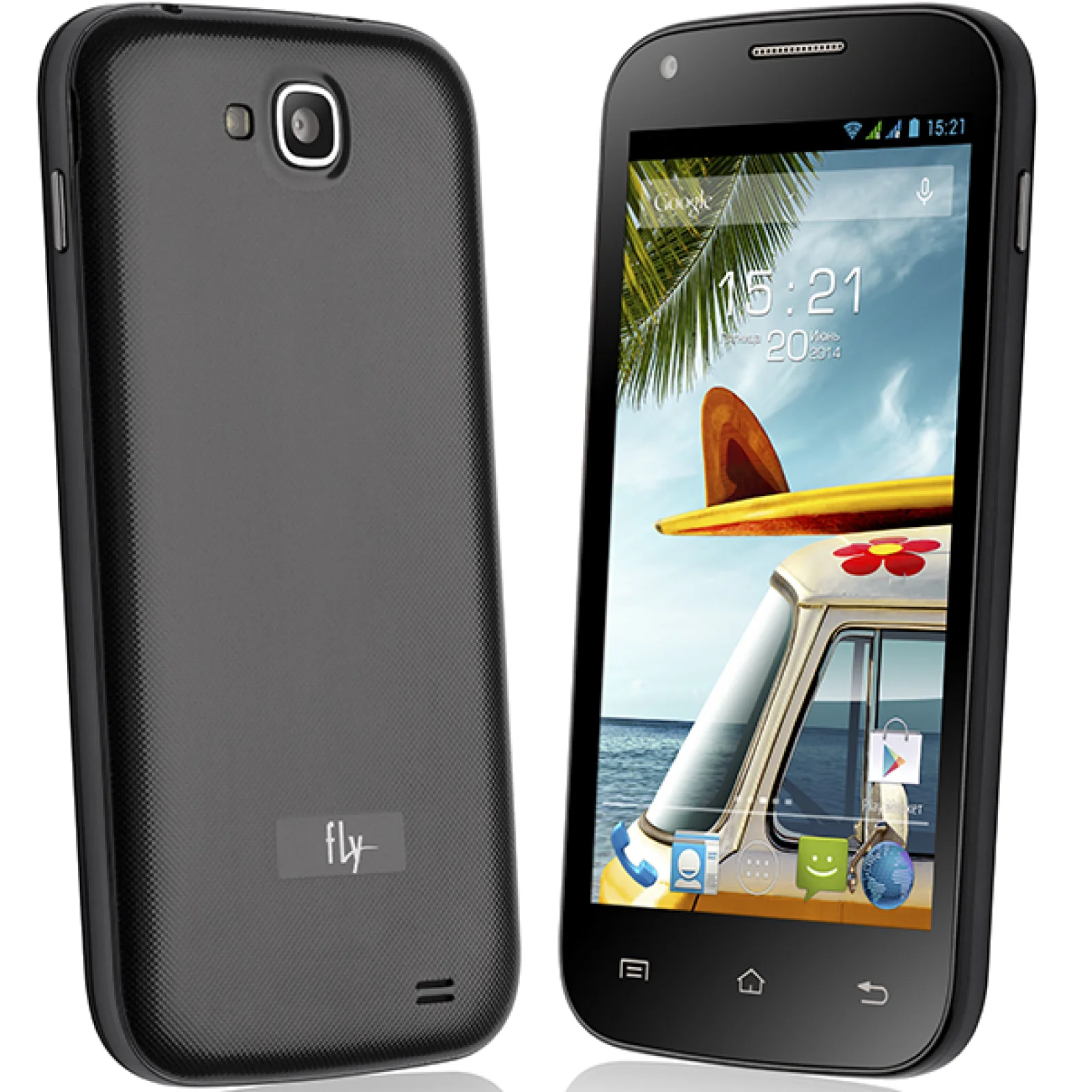 Смартфон FLY IQ4406 ERA Nano 6 Dual Sim Black UA