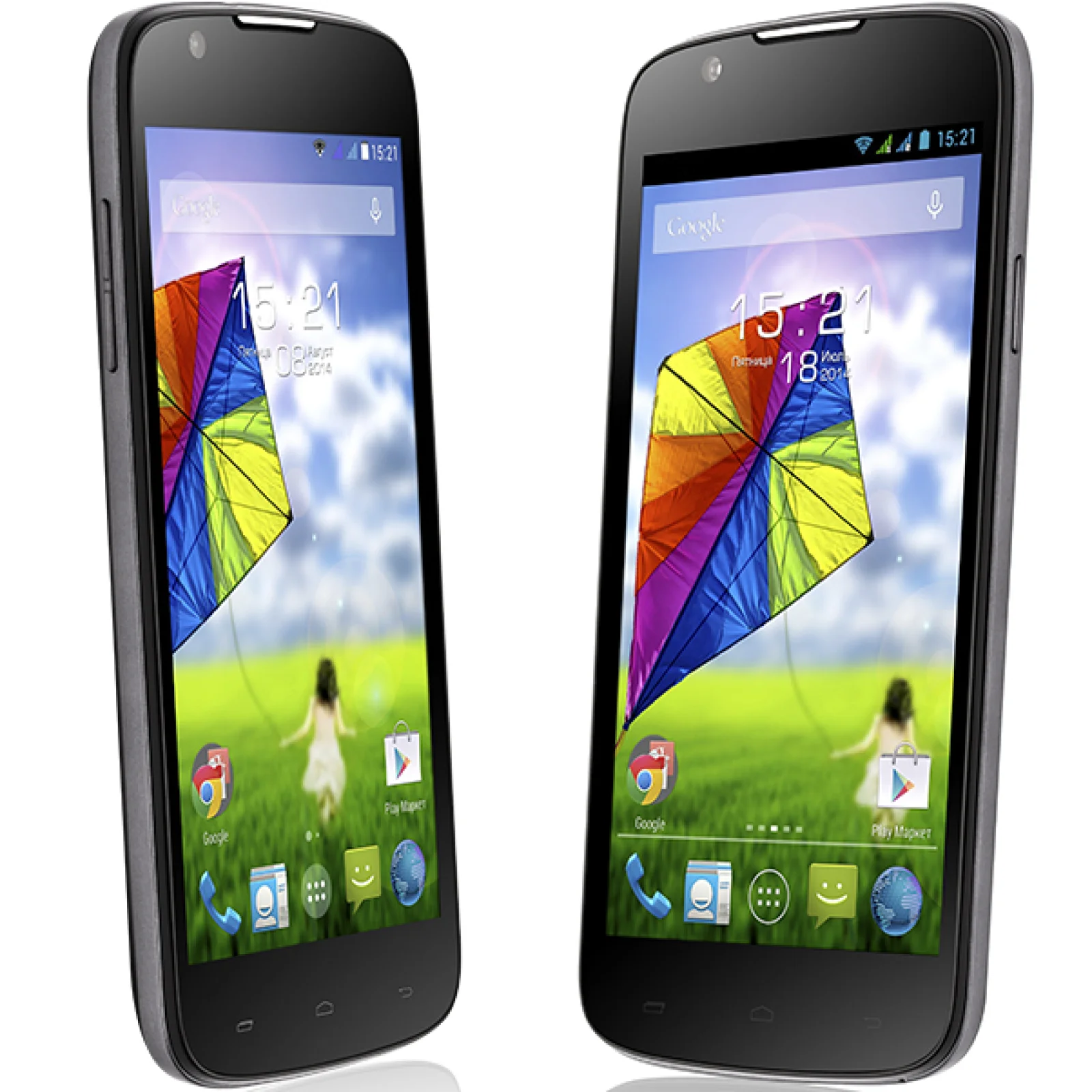 Смартфон FLY IQ4413 Quad EVO Chic 3 Dual Sim Black UA