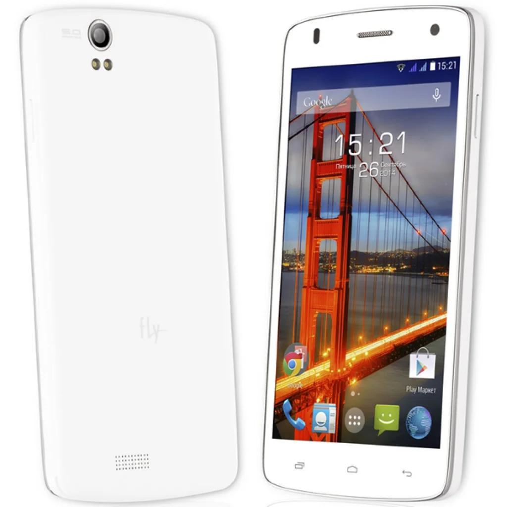 Смартфон FLY IQ4503 ERA Life 6 Dual Sim White UA