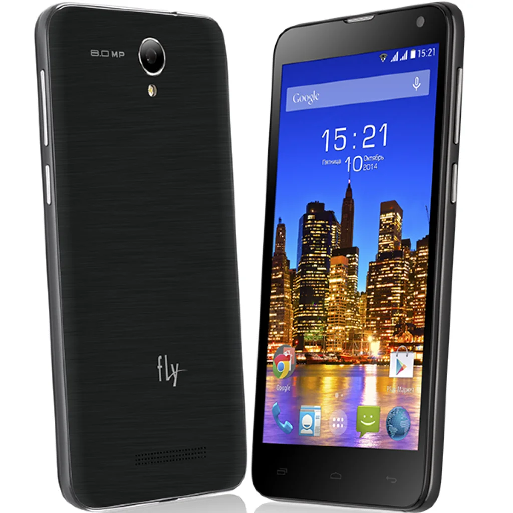 Смартфон Fly IQ4514 Quad EVO Tech 4 Dual Sim Black UA
