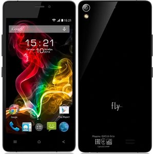 Смартфон FLY IQ4516 Tornado Slim Black UA