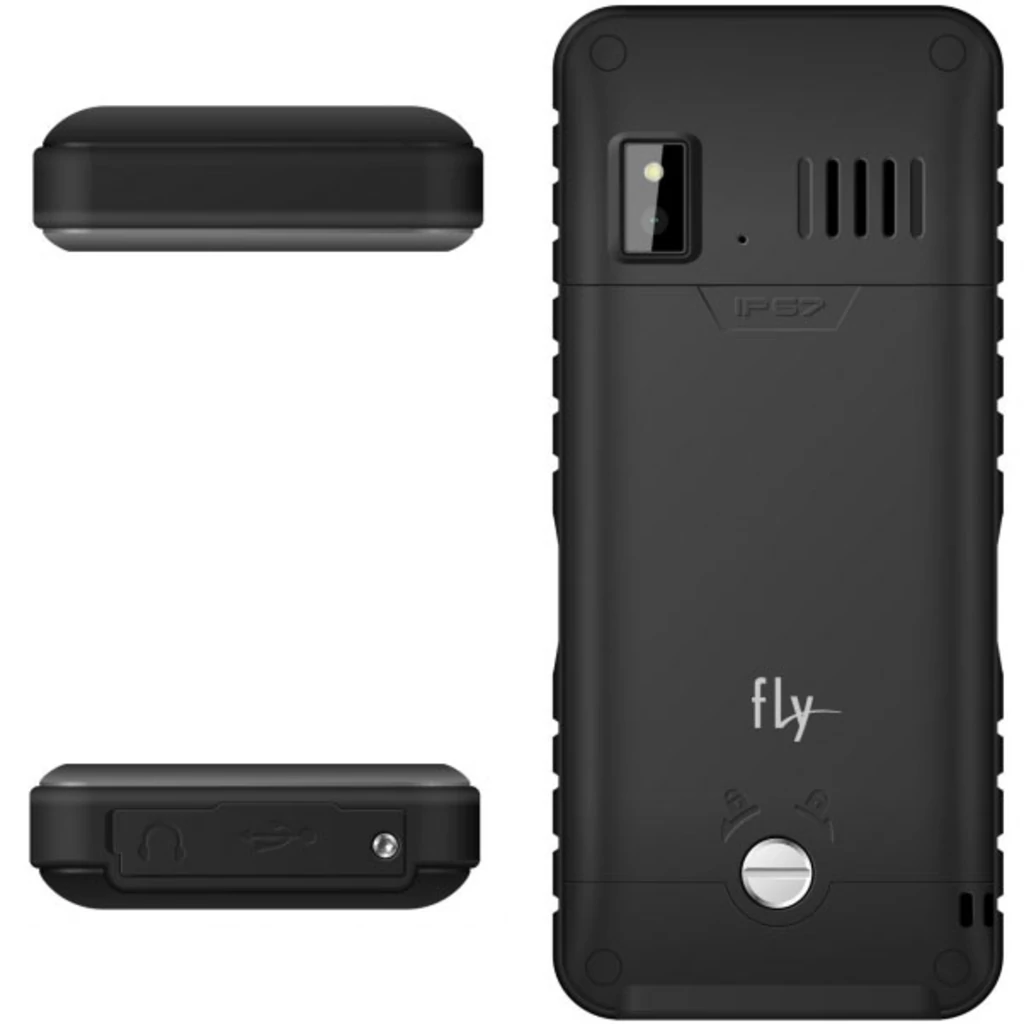 Мобільний телефон Fly OD2 Dual Sim Black UA
