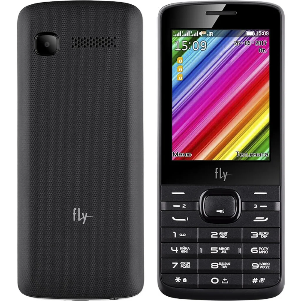 Мобільний телефон Fly TS113 Triple Sim Black UA