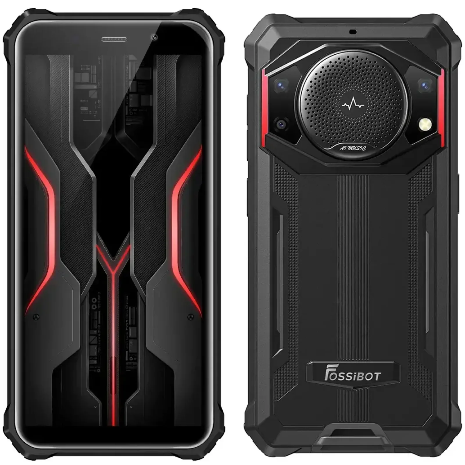 Смартфон Fossibot F101P 4/64GB Red