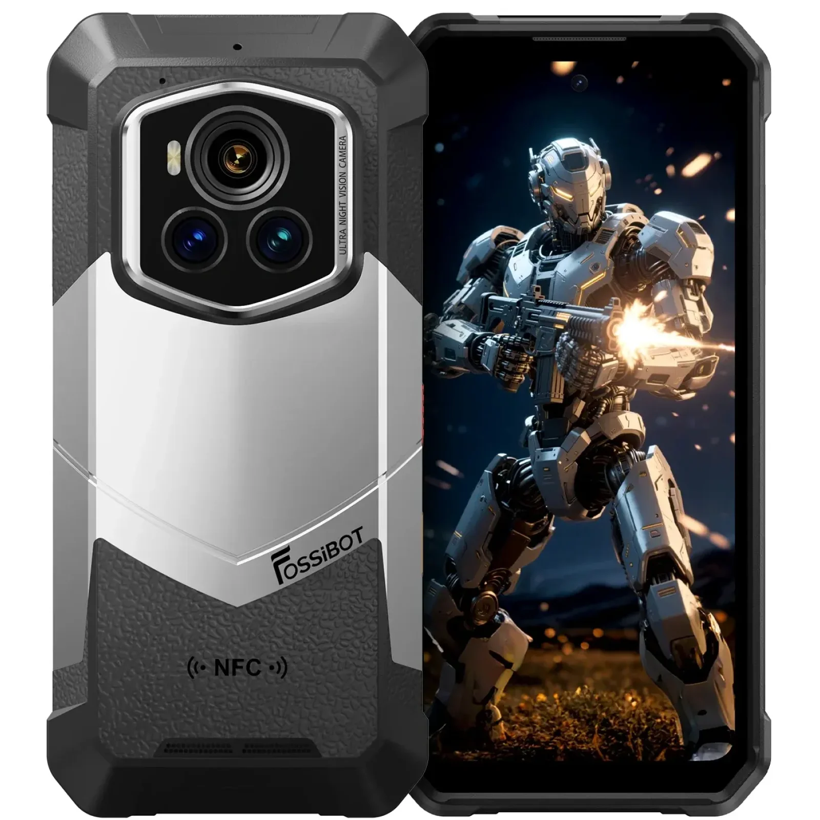 Смартфон Fossibot F107 Pro 12/512Gb Metallic Gray
