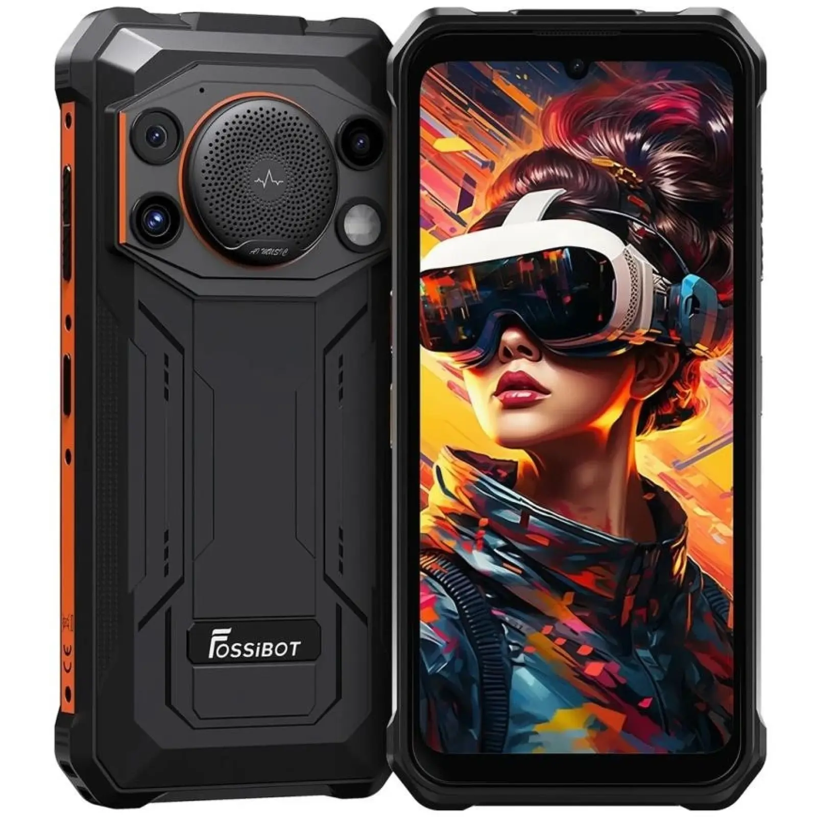 Смартфон Fossibot F110L 4/128GB Orange