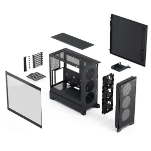 Корпус Fractal Design Pop 2 Air Black TG Без БЖ (FD-C-POA2A-02) UA