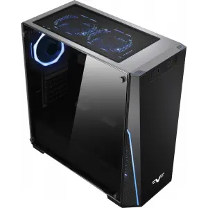 Корпус Frime MarkIII 2*USB3.0 Без БП (MarkIII-U3-GLS-3RGBF-WP) UA