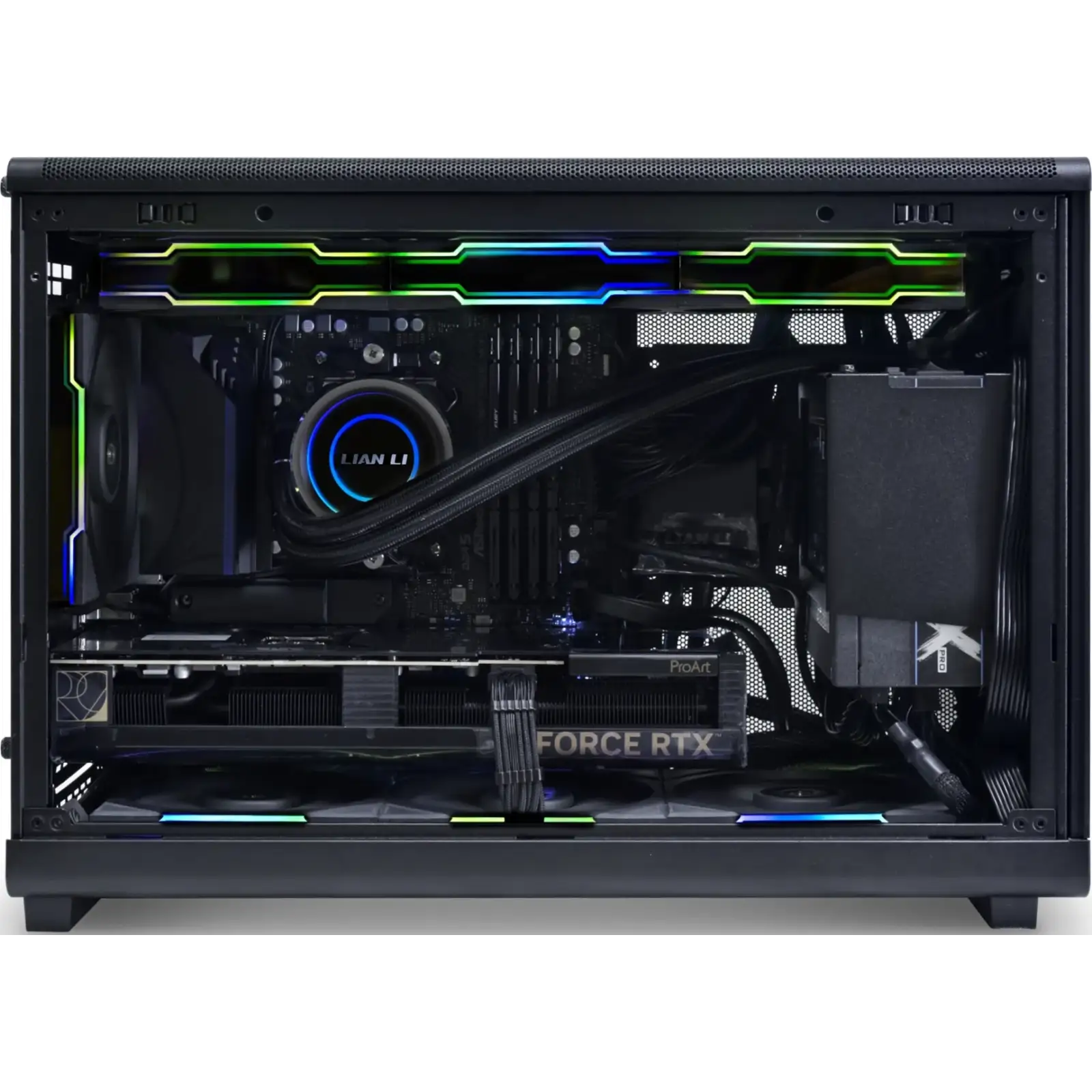 Корпус Lian Li A3-mATX Wooden Front Panel Black Без БП (G99.A3X-WD.00) UA