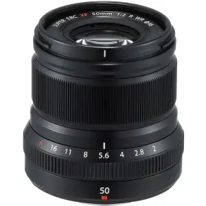 Стандартный объектив Fujifilm XF 50mm f/2.0 R WR Black (16536611)