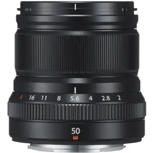 Стандартный объектив Fujifilm XF 50mm f/2.0 R WR Black (16536611)