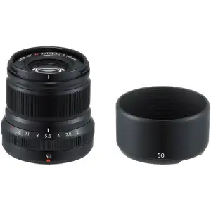 Стандартный объектив Fujifilm XF 50mm f/2.0 R WR Black (16536611)