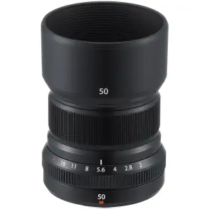 Стандартный объектив Fujifilm XF 50mm f/2.0 R WR Black (16536611)