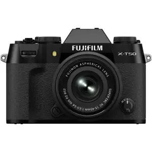 Бездзеркальний фотоапарат Fujifilm X-T50 kit 15-45mm f/3,5-5,6 Black (16828741)