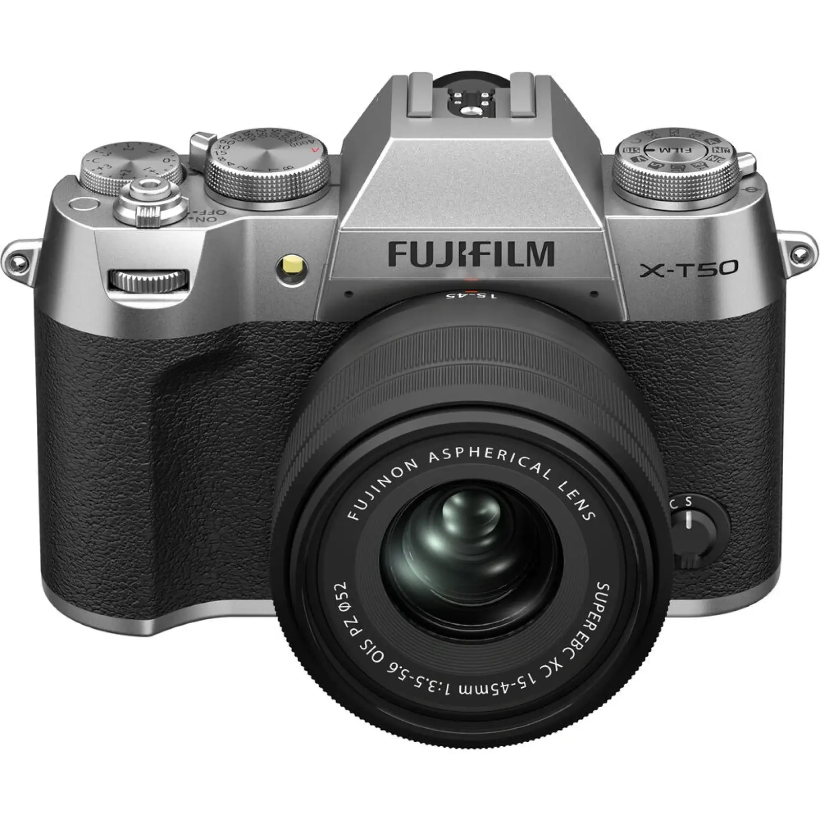 Бездзеркальний фотоапарат Fujifilm X-T50 kit 15-45mm f/3,5-5,6 Silver (16828832)