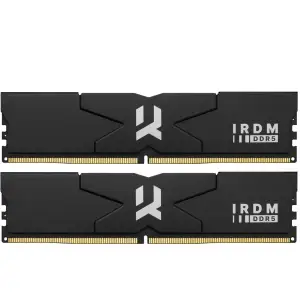 Модуль памяти GOODRAM 32 GB (2x16GB) DDR5 5600 MHz IRDM Black C36 (IR-5600D564L36S/32GDC) UA
