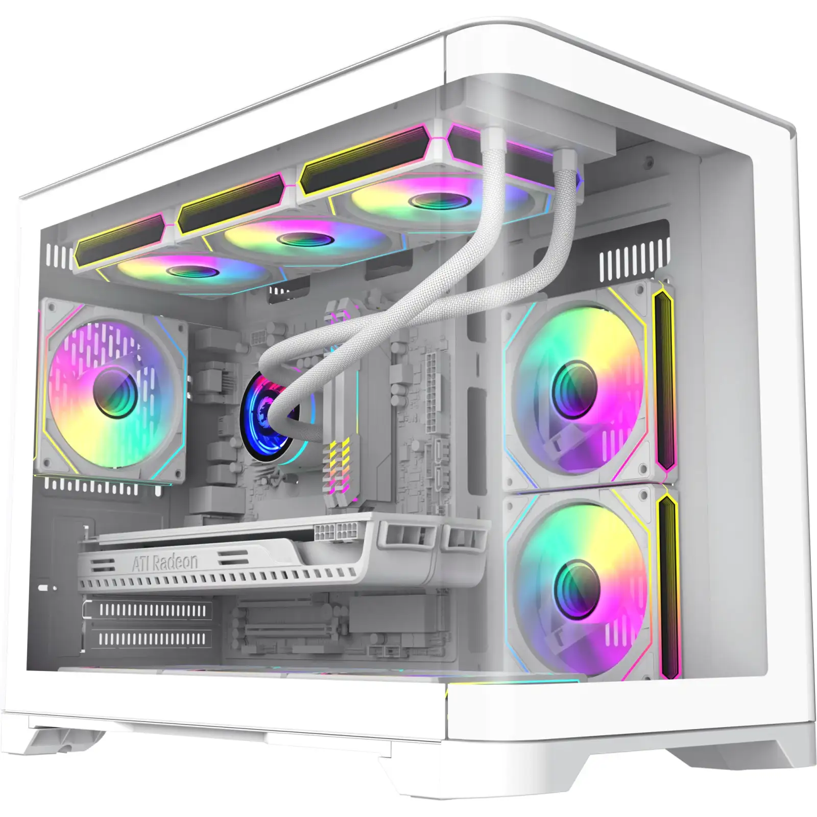 Корпус Gamemax HYPE-M White Без БЖ UA