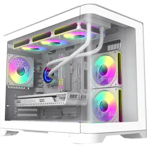 Корпус Gamemax HYPE-M White Без БЖ UA