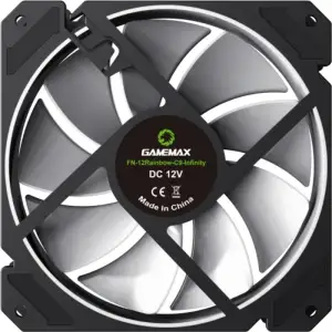 Кулер для корпусу GameMax FN-12Rainbow-C9-Infinity UA
