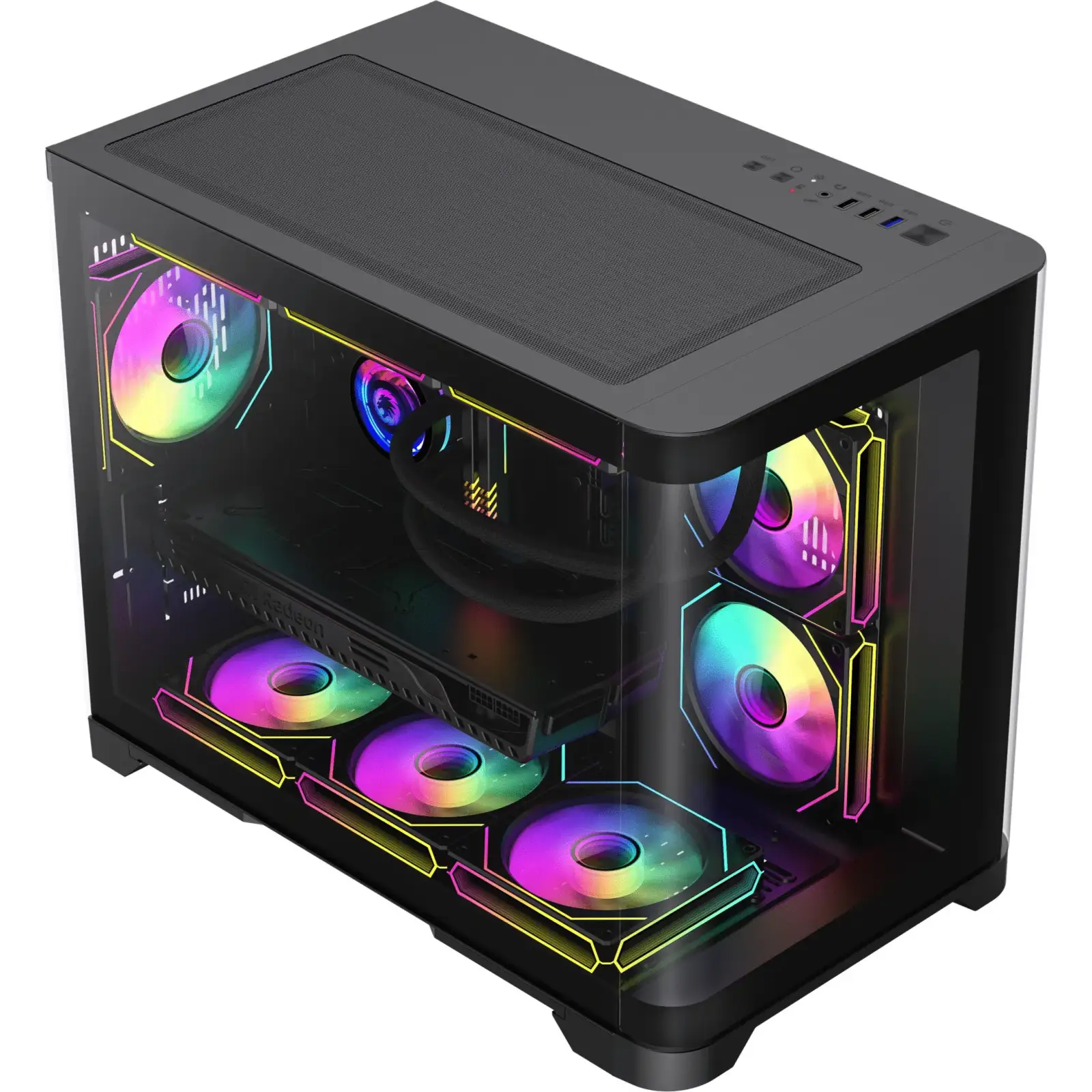Корпус Gamemax HYPE-M Black Без БП UA