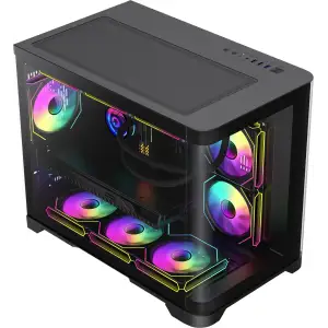 Корпус Gamemax HYPE-M Black Без БП UA