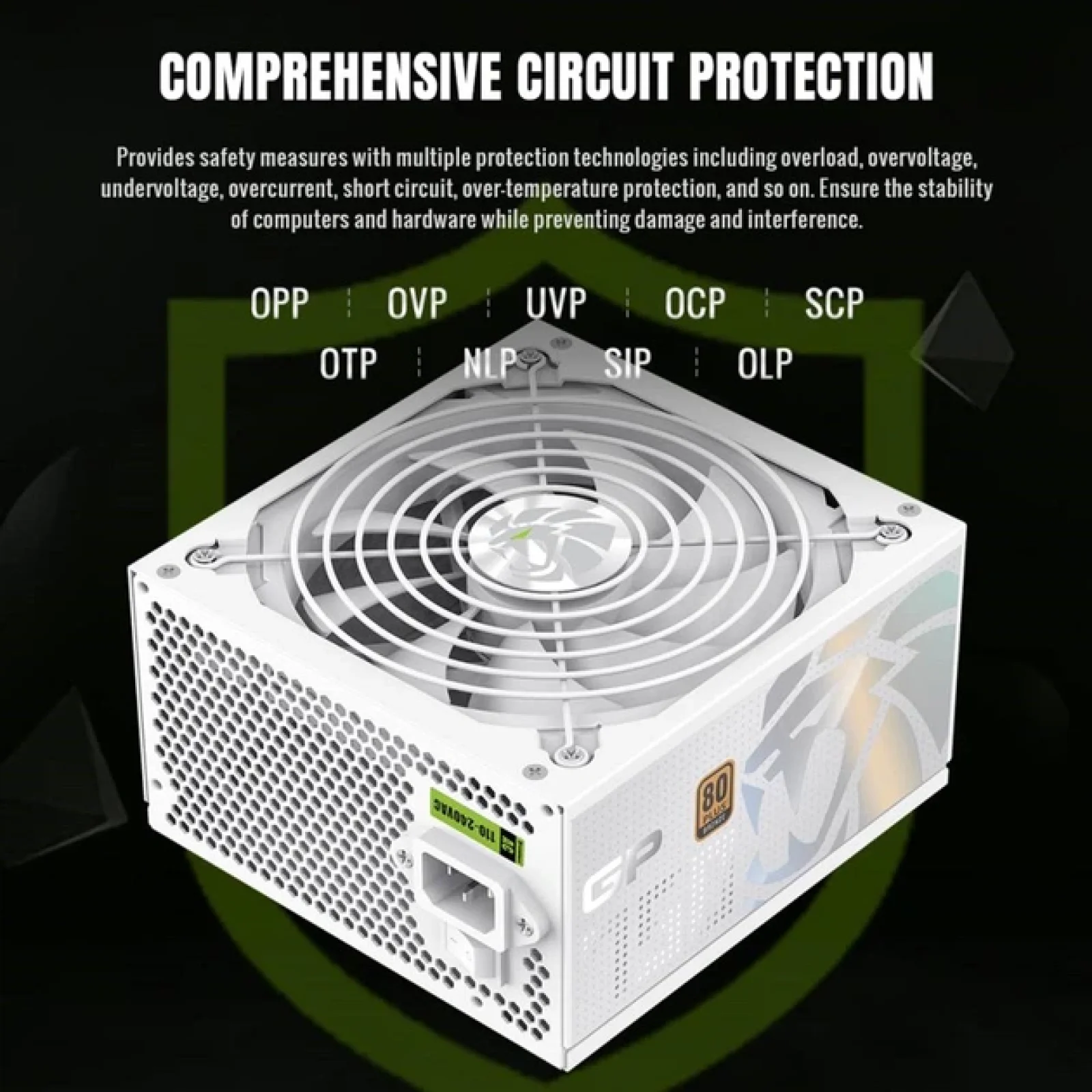 Блок живлення GameMax GP 750B WH UA