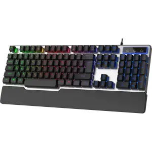 Клавиатура GamePro Stinger GK599 Grey UA