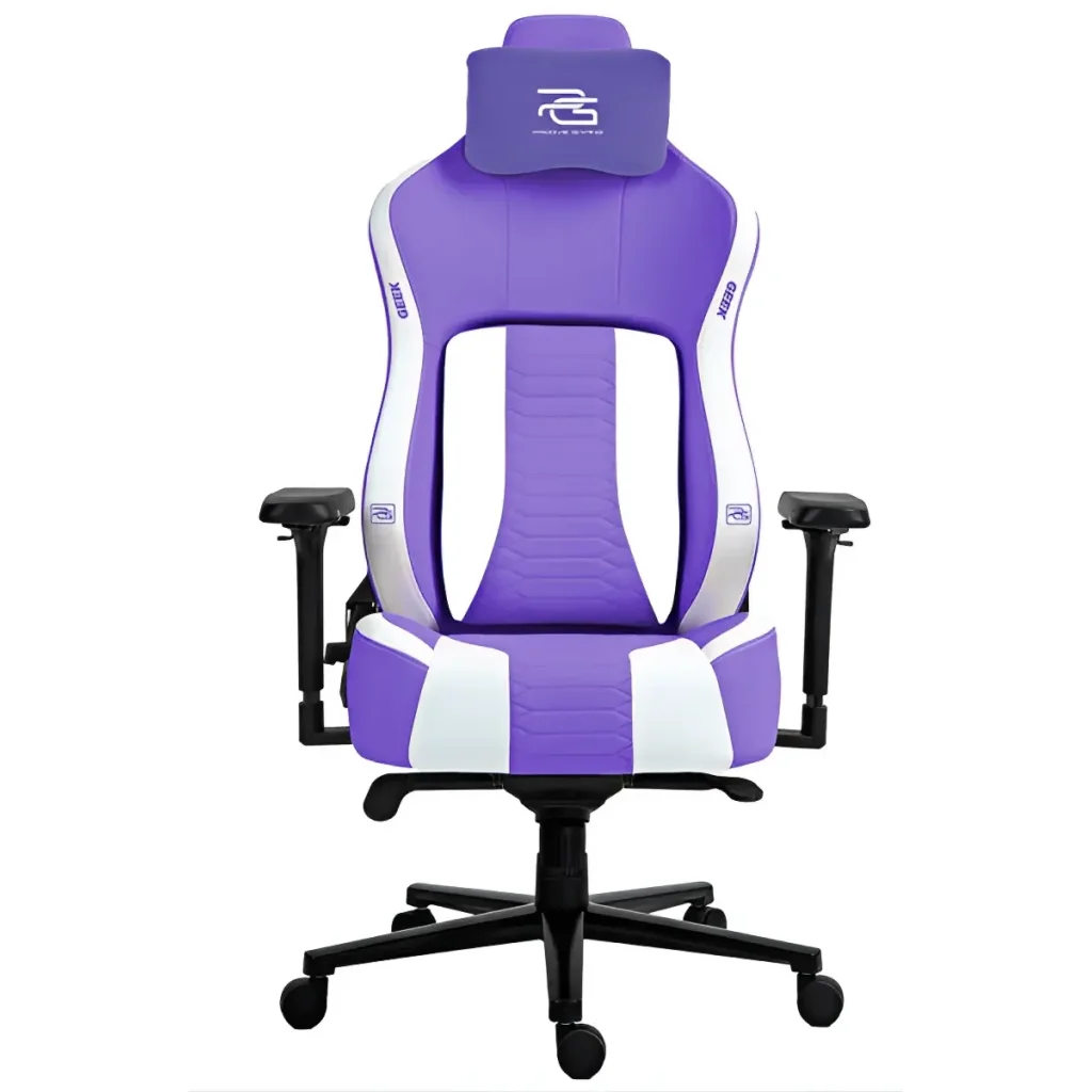 Крісло для геймерів Proove Gaming Geek White/Purple (GCGK00001016)