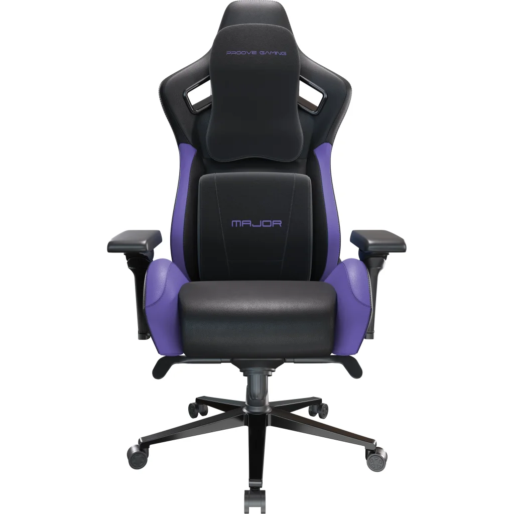 Крісло для геймерів Proove Gaming Major Black/Purple (GCMJ0001001)