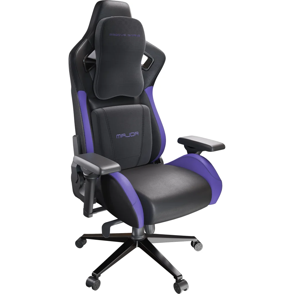 Крісло для геймерів Proove Gaming Major Black/Purple (GCMJ0001001)