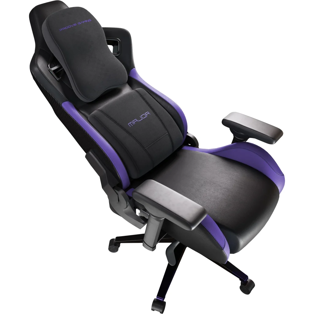 Крісло для геймерів Proove Gaming Major Black/Purple (GCMJ0001001)