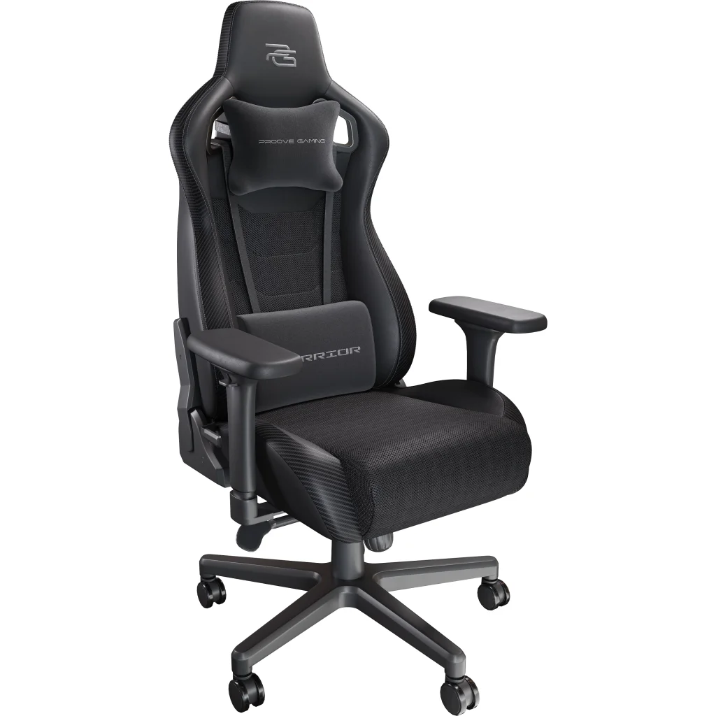 Крісло для геймерів Proove Gaming Warrior Black (GCWR0001001)