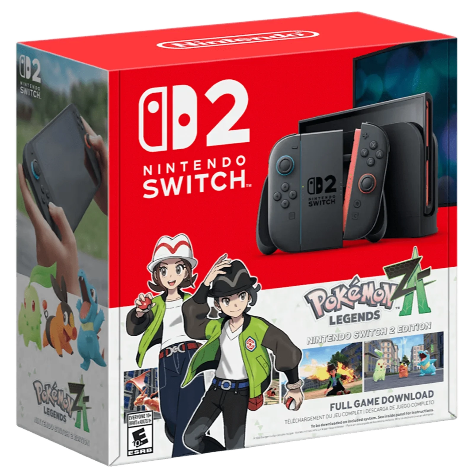 Игровая консоль Nintendo Switch 2 Black Pokemon Legends: Z-A Bundle (0045496337254)