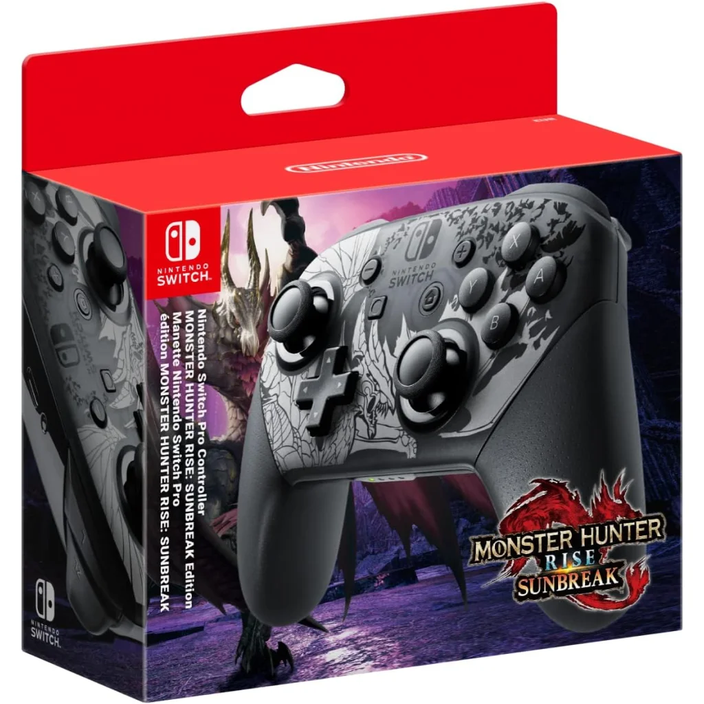 Геймпад Nintendo Switch Pro Controller Monster Hunter Rise: Sunbreak Limited Edition