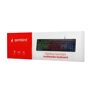 Клавиатура Gembird KB-UML-01-UA Black UA