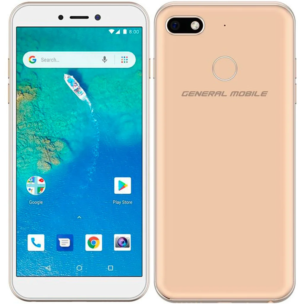 Смартфон General Mobile 8GO 1/16GB Gold (lifecell) UA