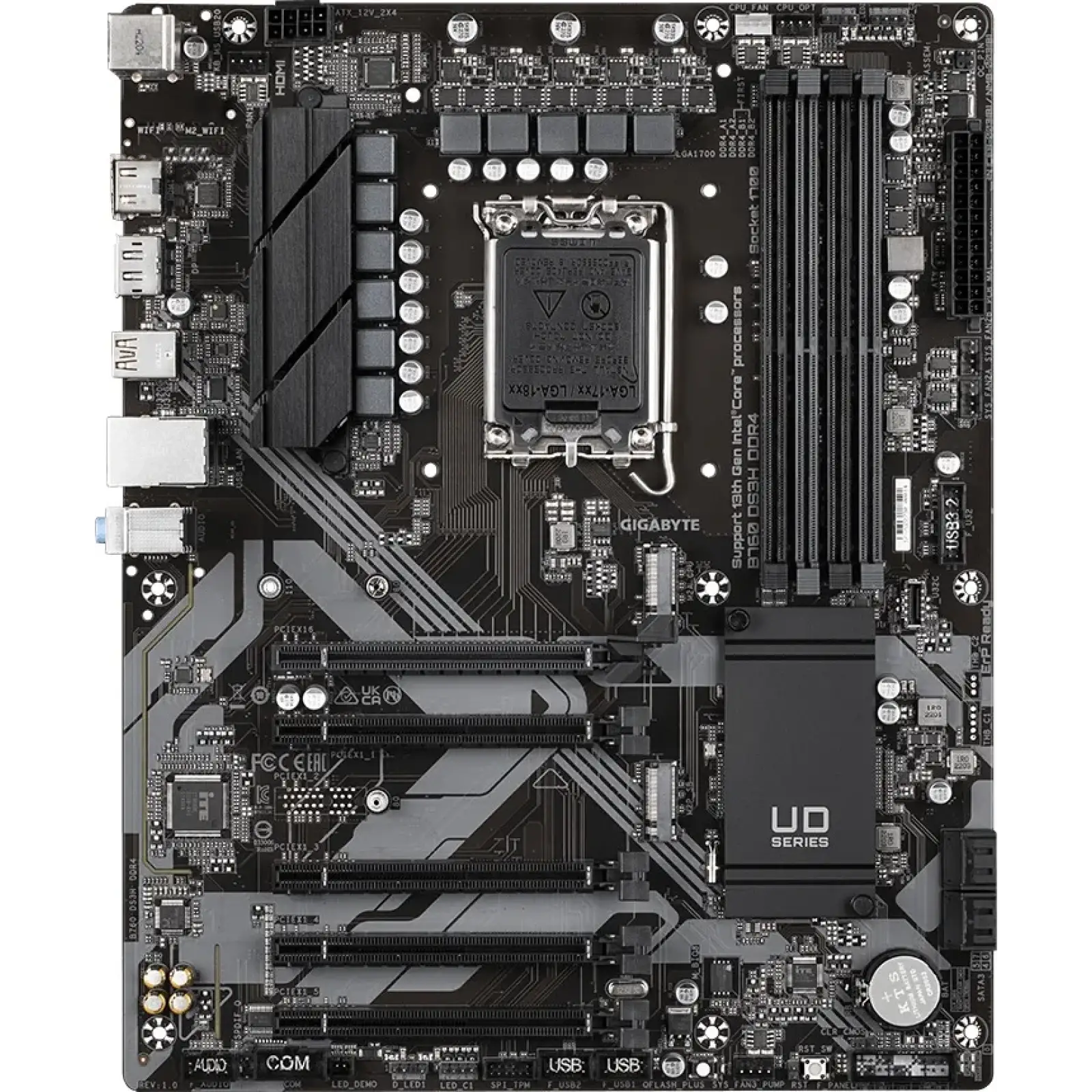 Материнская плата Gigabyte B760 DS3H DDR4 s-1700 UA