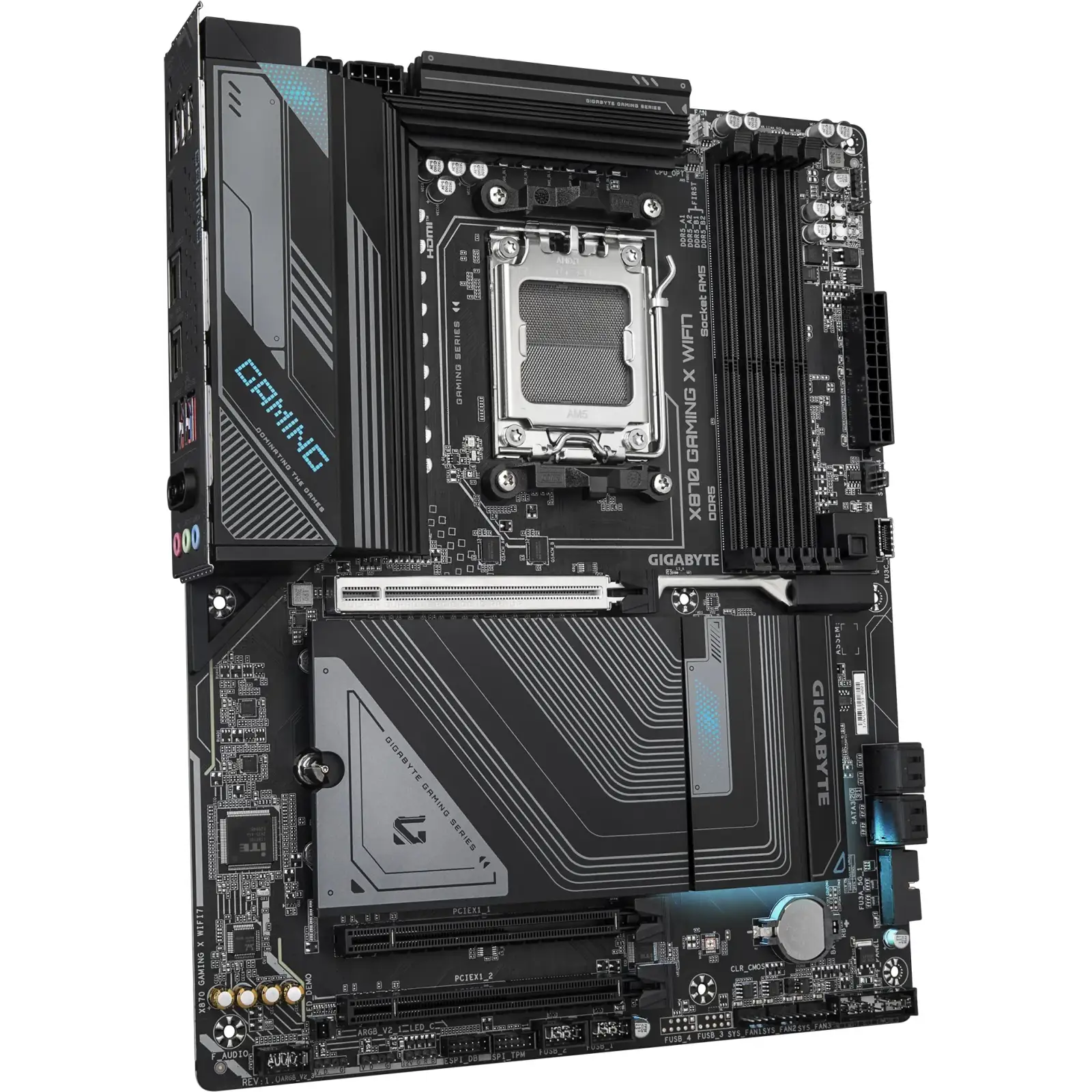 Материнська плата GigaByte X870 Gaming X WIFI7 s-AM5 UA