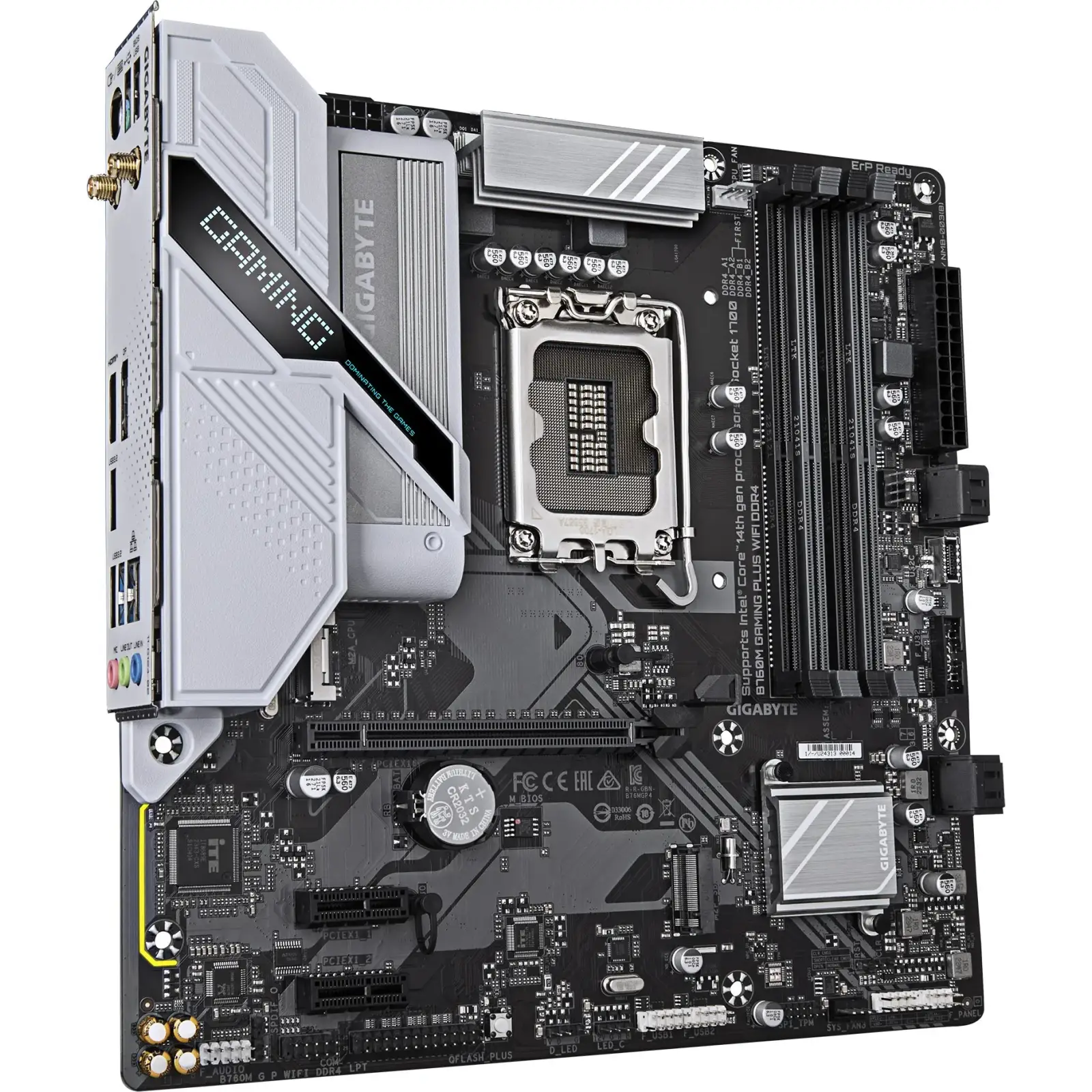 Материнська плата Gigabyte B760M Gaming Plus WIFI DDR4 s-1700 UA
