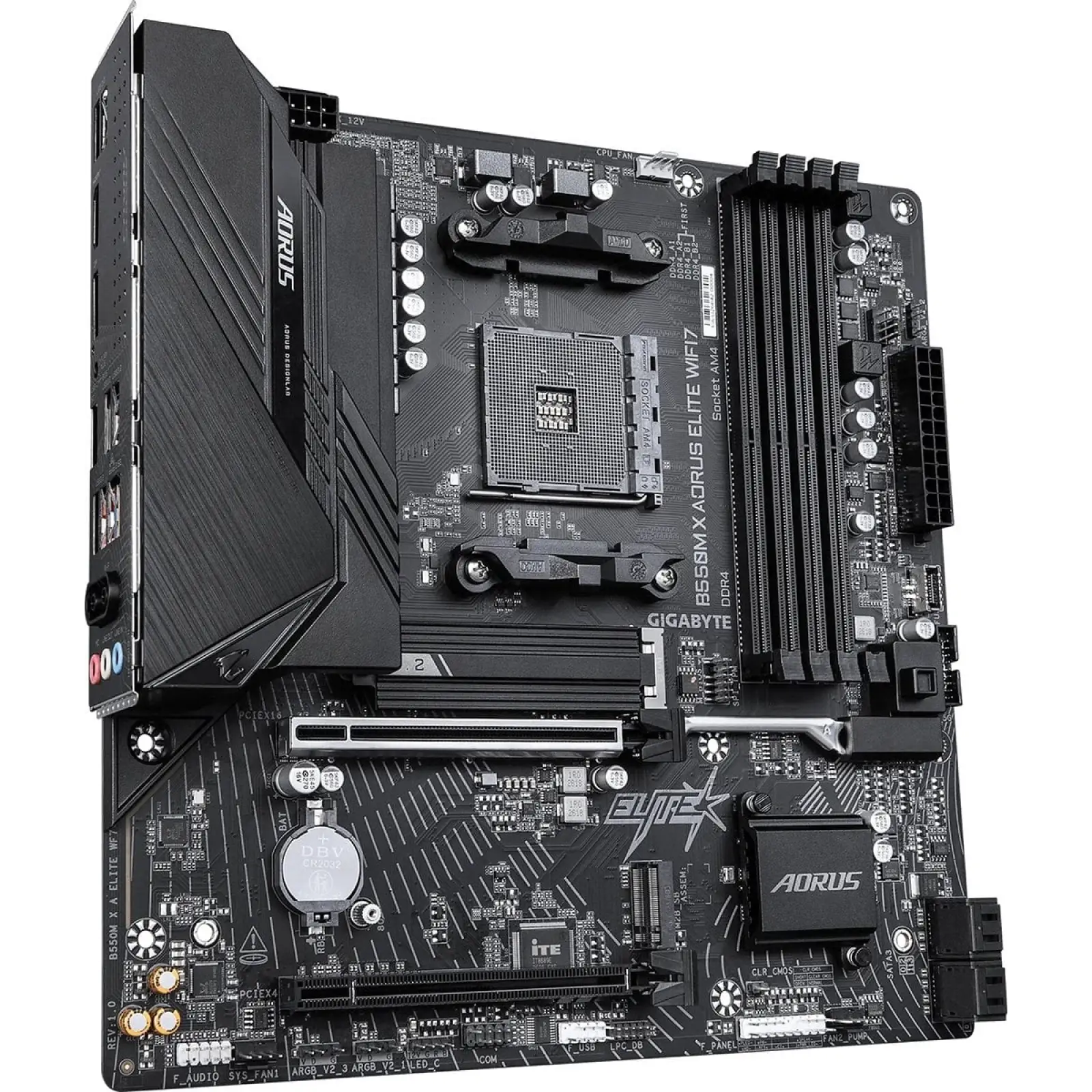 Материнская плата Gigabyte B550M X AORUS ELITE WIFI7 s-AM4 UA